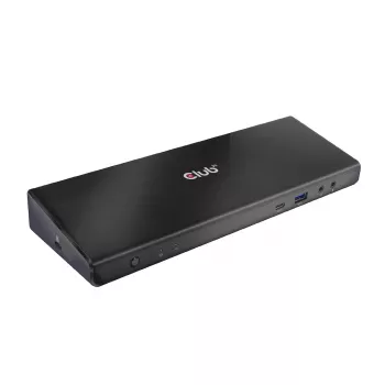 CLUB3D CSV-1562 USB-C 3.2 Gen1 universali dokų stotelė su 3x 4K30Hz ir įkrovimu