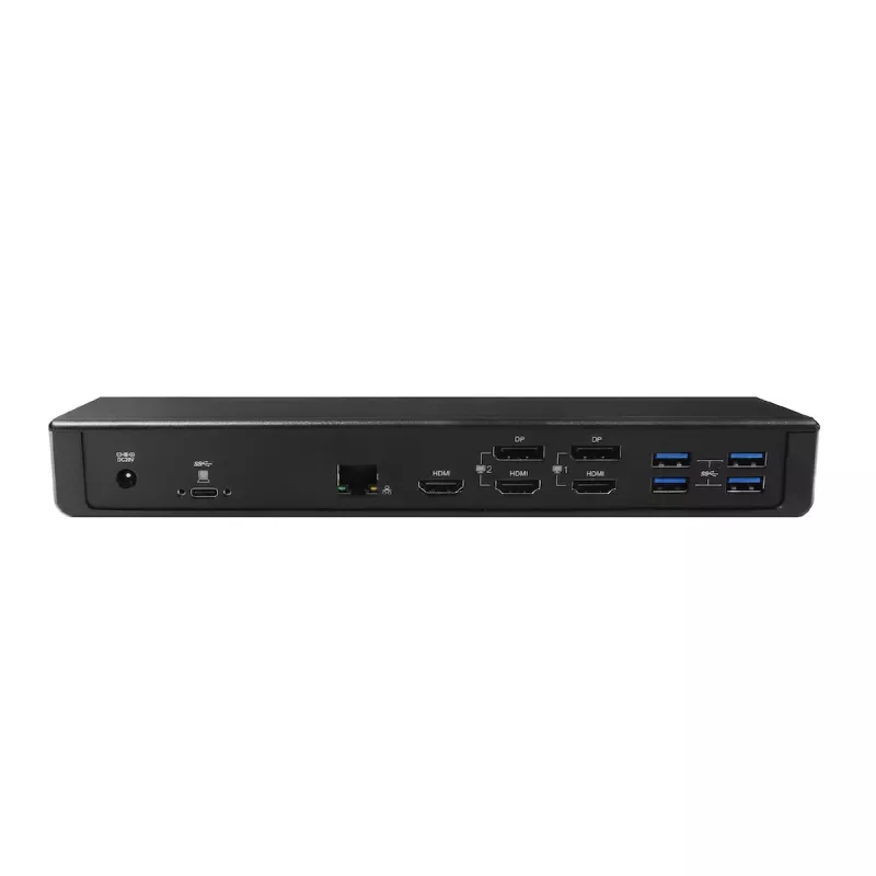 CLUB3D CSV-1562 USB-C 3.2 Gen1 universali dokų stotelė su 3x 4K30Hz ir įkrovimu