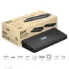 CLUB3D CSV-1562 USB-C 3.2 Gen1 universali dokų stotelė su 3x 4K30Hz ir įkrovimu