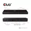 CLUB3D CSV-1562 USB-C 3.2 Gen1 universali dokų stotelė su 3x 4K30Hz ir įkrovimu