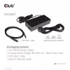 CLUB3D CSV-1562 USB-C 3.2 Gen1 universali dokų stotelė su 3x 4K30Hz ir įkrovimu