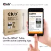 CLUB3D Ultra High Speed HDMI 4K120Hz, 8K60Hz laidas 48Gbps M/M 3 m