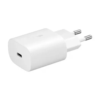 Samsung EP-TA800 belaidis greitasis įkroviklis, 25W, USB-C, baltas