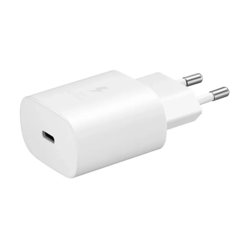 Samsung EP-TA800 belaidis greitasis įkroviklis, 25W, USB-C, baltas