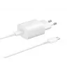 Samsung EP-TA800 belaidis greitasis įkroviklis, 25W, USB-C, baltas