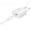 Samsung EP-TA800 belaidis greitasis įkroviklis, 25W, USB-C, baltas