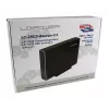 Išorinis HDD dėklas LC-Power LC-35U3-Becrux-C1 Juodas 3,5 colio