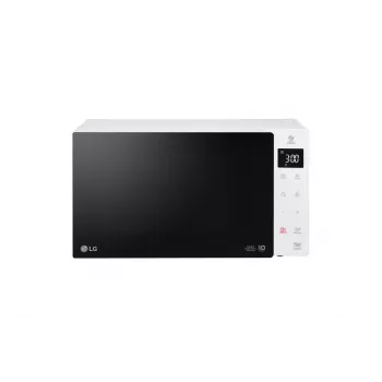 LG MS 23 NECBW juoda, balta Solo mikrobangų krosnelė 23 L 1000 W