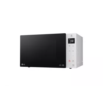 LG MS 23 NECBW juoda, balta Solo mikrobangų krosnelė 23 L 1000 W