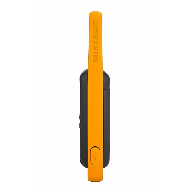Motorola Talkabout T82 Extreme Quad Pack – 4× racijos, 16 kanalų, IPX4, 500 mW, įkraunamos NiMH baterijos, micro-USB