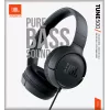 JBL Tune 500 juodos spalvos laidinės ausinės