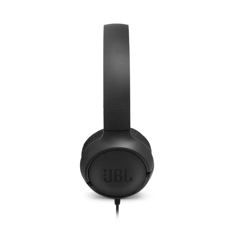 JBL Tune 500 juodos spalvos laidinės ausinės