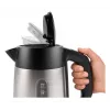 Bosch TWK4P440 elektrinis virdulys 1.7 L 2400 W juodas, nerūdijantis plienas