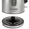 Bosch TWK4P440 elektrinis virdulys 1.7 L 2400 W juodas, nerūdijantis plienas