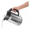 Bosch TWK4P440 elektrinis virdulys 1.7 L 2400 W juodas, nerūdijantis plienas