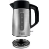 Bosch TWK4P440 elektrinis virdulys 1.7 L 2400 W juodas, nerūdijantis plienas