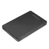 Išorinis HDD/SSD dėklas LogiLink UA0339 Juodas 2.5 colio