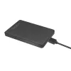 Išorinis HDD/SSD dėklas LogiLink UA0339 Juodas 2.5 colio