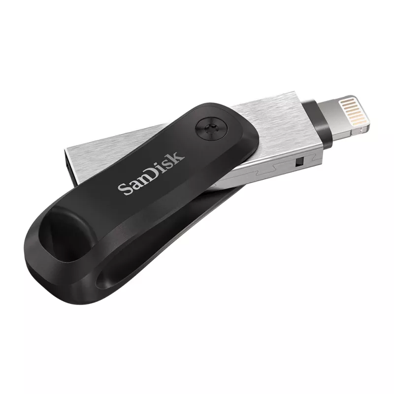 WESTERN DIGITAL SanDisk iXPAND Go 128GB USB atmintukas – USB 3.0 / Lightning