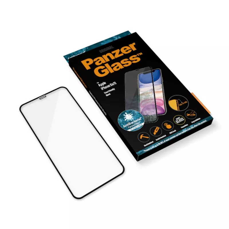 Apsauginis stiklas PanzerGlass Apple iPhone 11 XR nuo krašto iki krašto