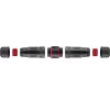 Goobay 79566 juodas CAT6 jungiamasis adapteris 250 MHz 2x RJ45