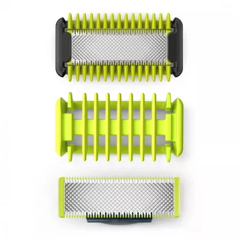 Atsarginiai peiliukai Philips Norelco OneBlade QP620/50, 2 vnt., juodi