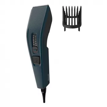 Philips HAIRCLIPPER Series 3000 HC3505/15 Plaukų kirpimo mašinėlė, juoda, žalia, 0,5 mm, 2,3 cm, 4,1 cm, nerūdijantis plienas, AC