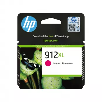 HP 912XL didelės talpos purpuriniai originalūs rašalo kasetė