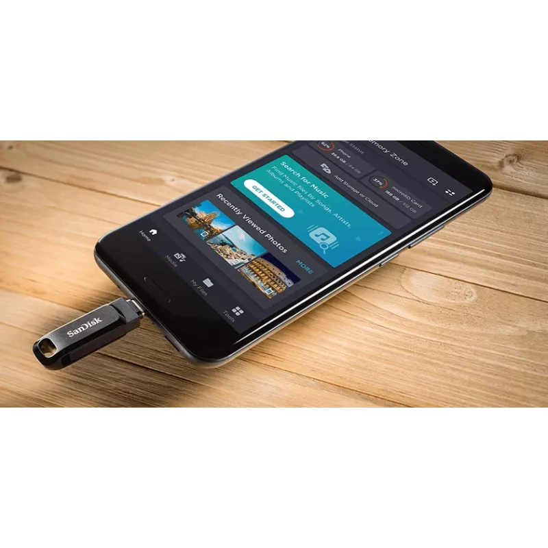 WESTERN DIGITAL SanDisk Ultra Dual Drive Go - 64GB USB atmintinė - USB-C / USB-A