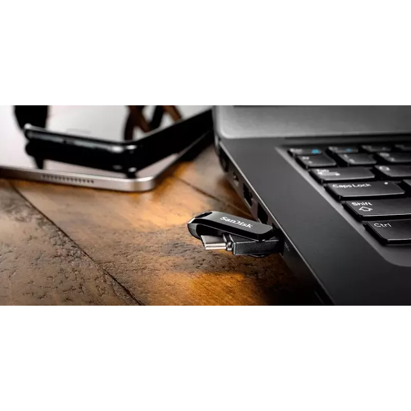 USB atmintukas SanDisk 256 GB USB Type-A USB Type-C Ultra Dual Drive Go