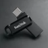 USB atmintukas SanDisk 256 GB USB Type-A USB Type-C Ultra Dual Drive Go