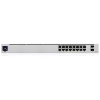UBIQUITI NETWORKS UniFi Switch 16x Gigabit eterneto prievadai, iš jų 8x 802.3at PoE+ prievadai