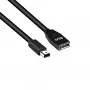 CLUB3D Mini DisplayPort į DisplayPort 1.4 ilginimo laidas 8K60Hz DSC1.2 HBR3 HDR M/F 1m
