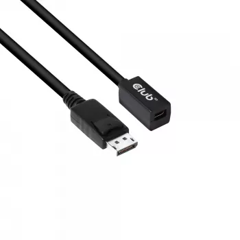 CLUB3D Mini DisplayPort 1.4 į DisplayPort ilginimo laidas 8K60Hz DSC 1.2 HBR3 HDR dvipusis F/M 1m/3.28ft
