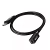 CLUB3D Mini DisplayPort 1.4 į DisplayPort ilginimo laidas 8K60Hz DSC 1.2 HBR3 HDR dvipusis F/M 1m/3.28ft