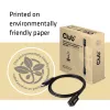 CLUB3D Mini DisplayPort 1.4 į DisplayPort ilginimo laidas 8K60Hz DSC 1.2 HBR3 HDR dvipusis F/M 1m/3.28ft