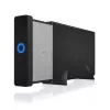 ICY BOX IB-377U3 Išorinis HDD korpusas Juodas 3.5 colio