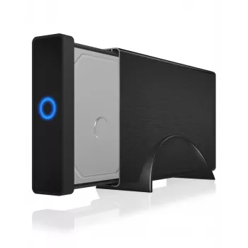 ICY BOX IB-377U3 Išorinis HDD korpusas Juodas 3.5 colio