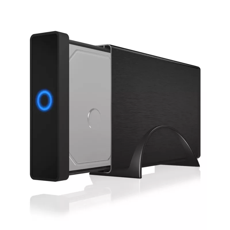 ICY BOX IB-377U3 Išorinis HDD korpusas Juodas 3.5 colio
