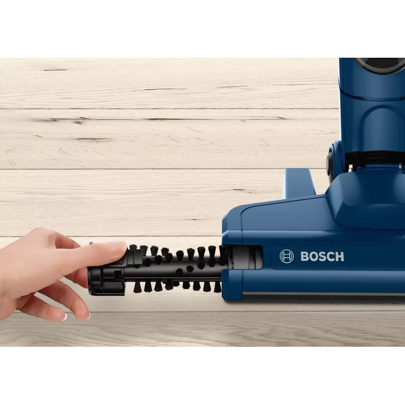 Bosch Serie 2 BBHF216 2-in-1 lazdinis dulkių siurblys / elektrinis šluotražis, baterinis, be maišelio, mėlynas