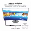 CLUB3D USB Type C į DisplayPort 1.4 8K60Hz HBR3 aktyvus adapteris