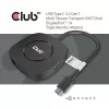 CLUB3D USB Type C 3.2 Gen 1 MST Hub DisplayPort 1.4 – trijų monitorių adapteris