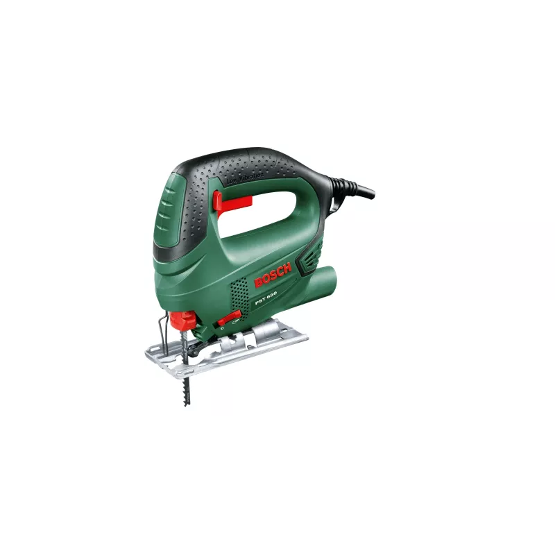 Dėlionė Bosch PST 650 — 500 W, 65 mm pjovimo gylis medienoje, be įrankių keičiamas pjūklas