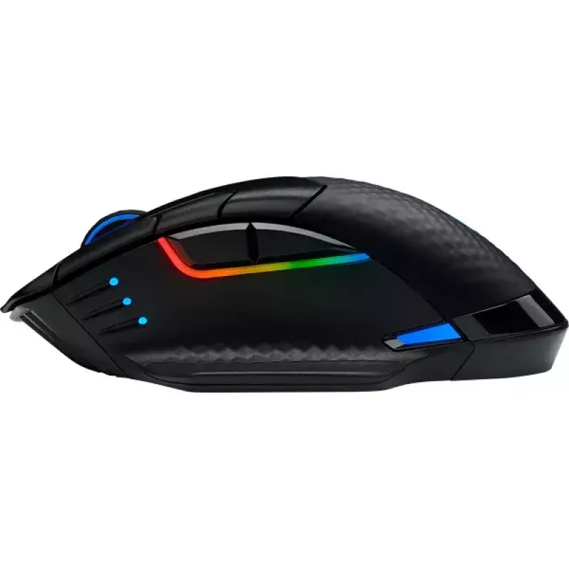 Pelė Corsair DARK CORE RGB PRO RF belaidė + Bluetooth + USB Type-A