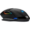Pelė Corsair DARK CORE RGB PRO RF belaidė + Bluetooth + USB Type-A