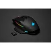 Pelė Corsair DARK CORE RGB PRO RF belaidė + Bluetooth + USB Type-A