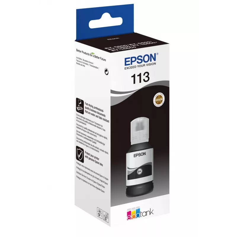 Rašalo kasetė Epson C13T06B140 113 juoda