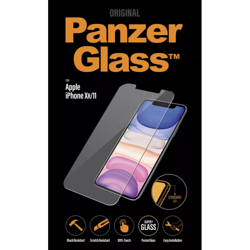PanzerGlass® Ekrano apsauga iPhone 11 | XR | Standard Fit