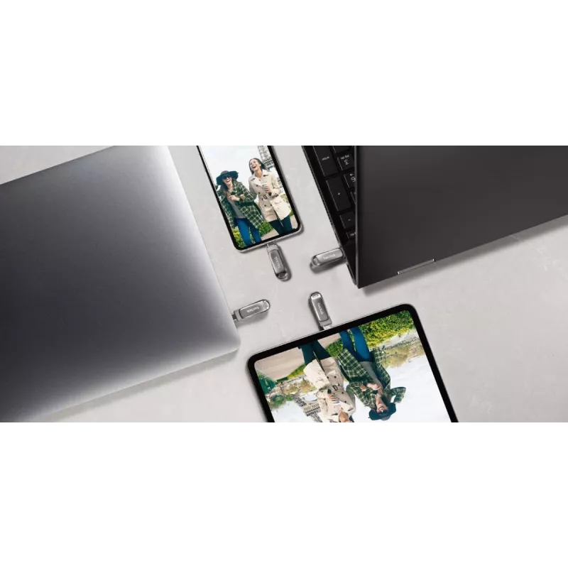 USB atmintukas SanDisk 1 TB USB Type-A USB Type-C Ultra Dual Drive Luxe