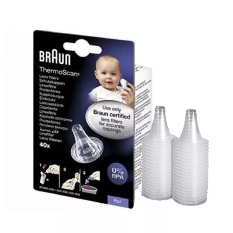Braun LF40 vienkartiniai lęšių filtrai